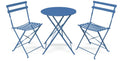 Blue 3 Piece Folding Furniture Set S513569
