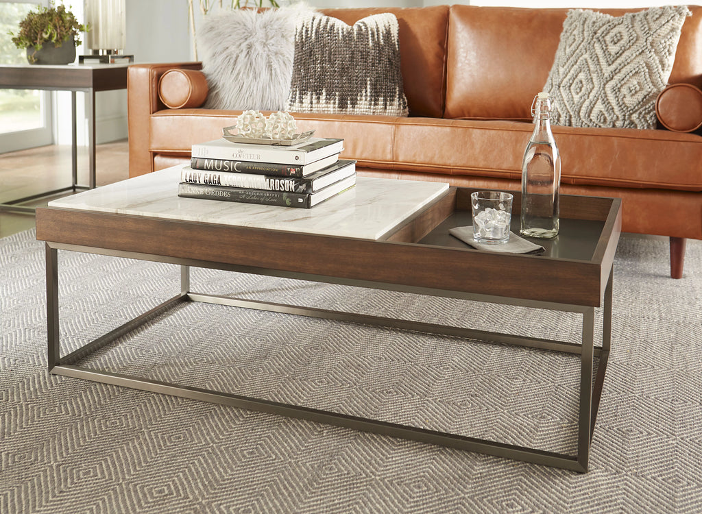 Wood Rectangular Coffee Table O233