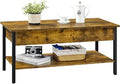 Lift Top Coffee Table with Hidden Compartment M4047