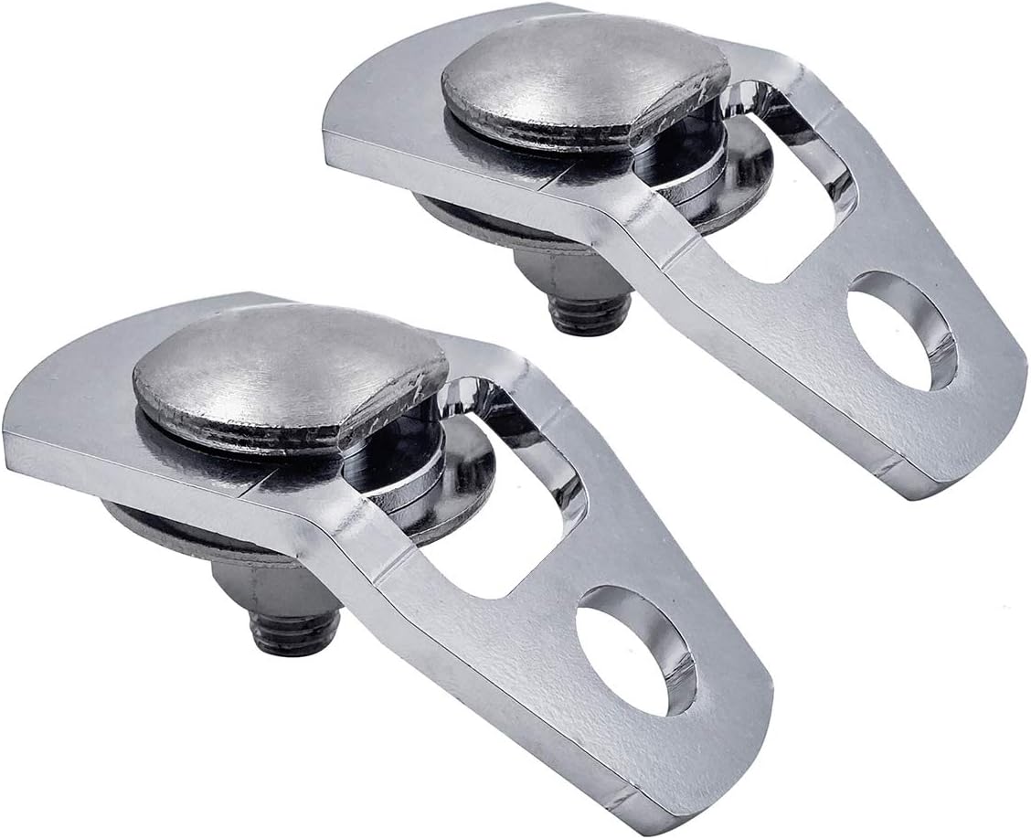 2pc Universal Truck Camper Rear Bumper Anchor Tie Downs G27376