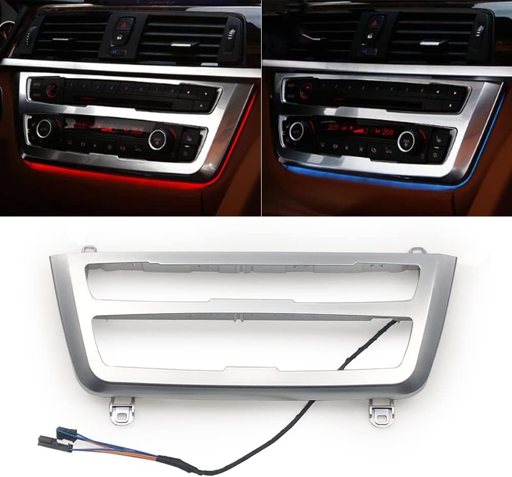 Car Inner Air Condition A/C Panel LED Lighting Ambient Light Trim Q538611
