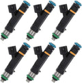 6pcs 4 Holes Fuel Injectors Sets I197437