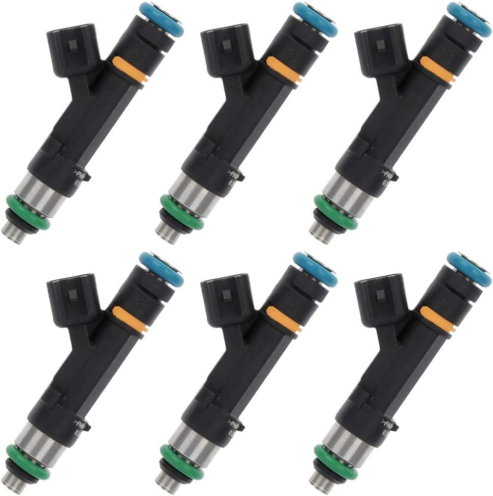 6pcs 4 Holes Fuel Injectors Sets I197437