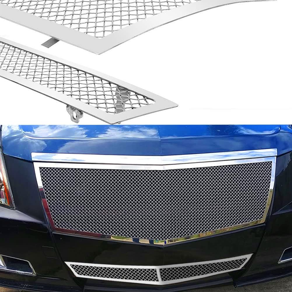 Stainless Steel Mesh Grille Grill Insert Chrome G503