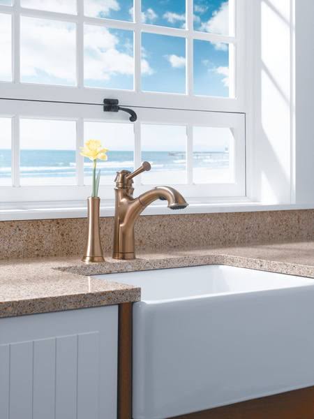 Brushed Bronze Single Handle Pull Out Kitchen Faucet K6224
