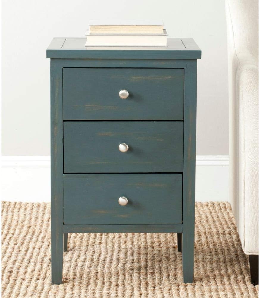 French Grey End Table X3809