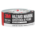 Red/White Hazard Marking Duct Tape (Case of 12) U668