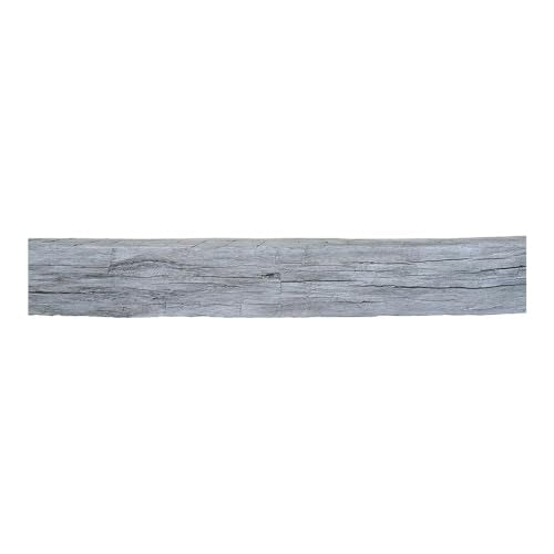 60 Inch Non-Combustible Concrete Fireplace Mantel Shelf in Rustic Sandstone A718