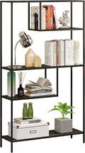 5-Tier White Bookshelf Storage Organizer Q95117