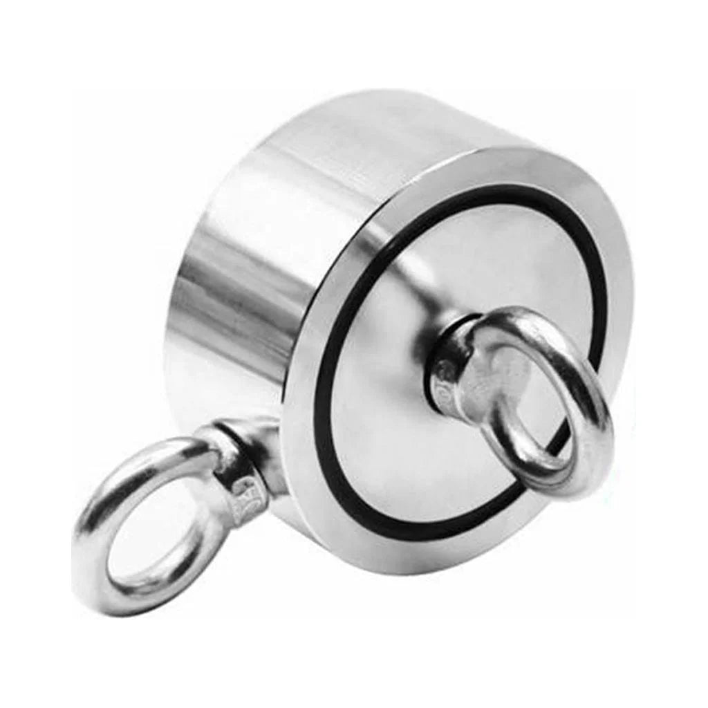 1300 Lbs Pull Force Neodymium Fishing Magnet Kit with Rope and Carabiner L1073