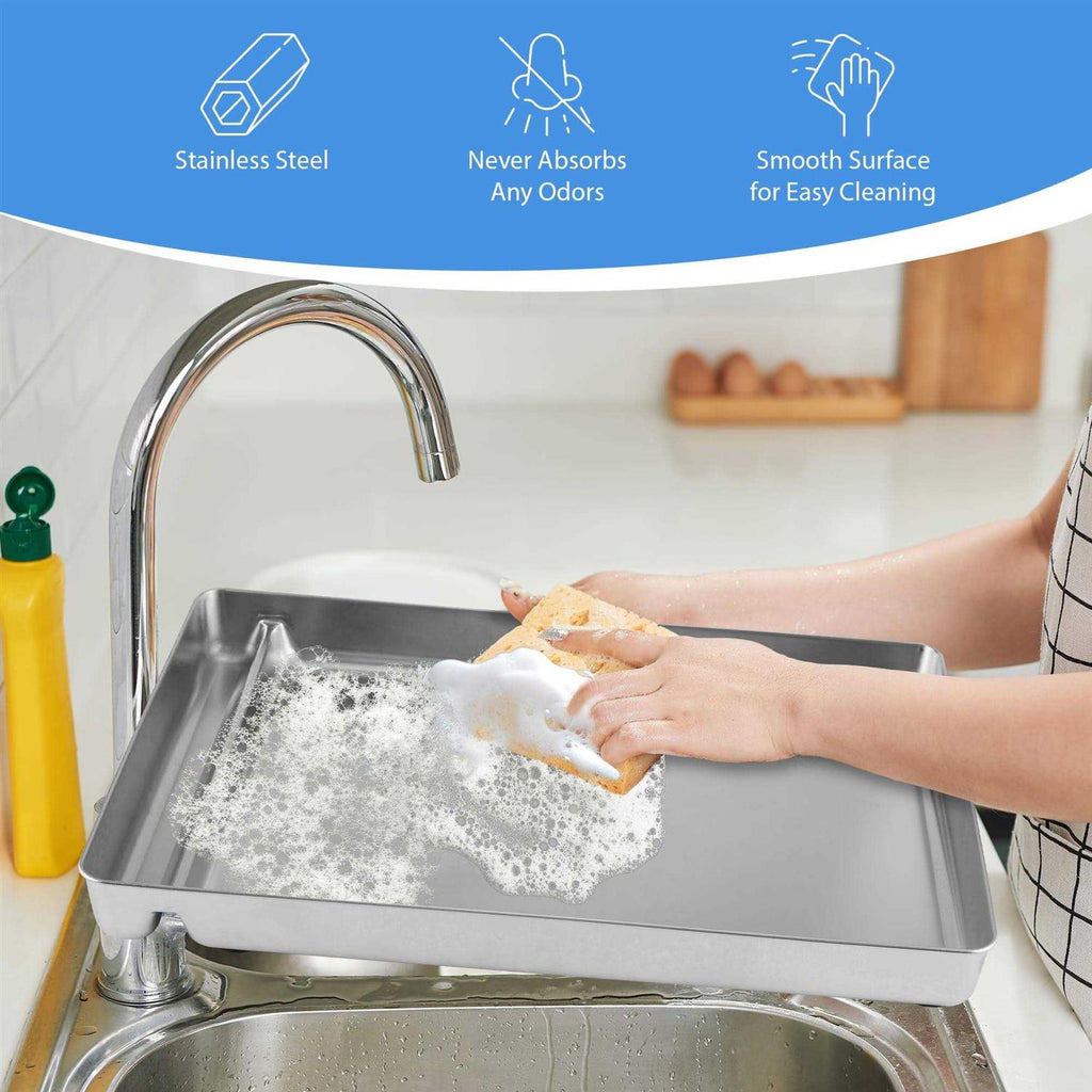 Stainless Steel Reusable Litter Tray S583150