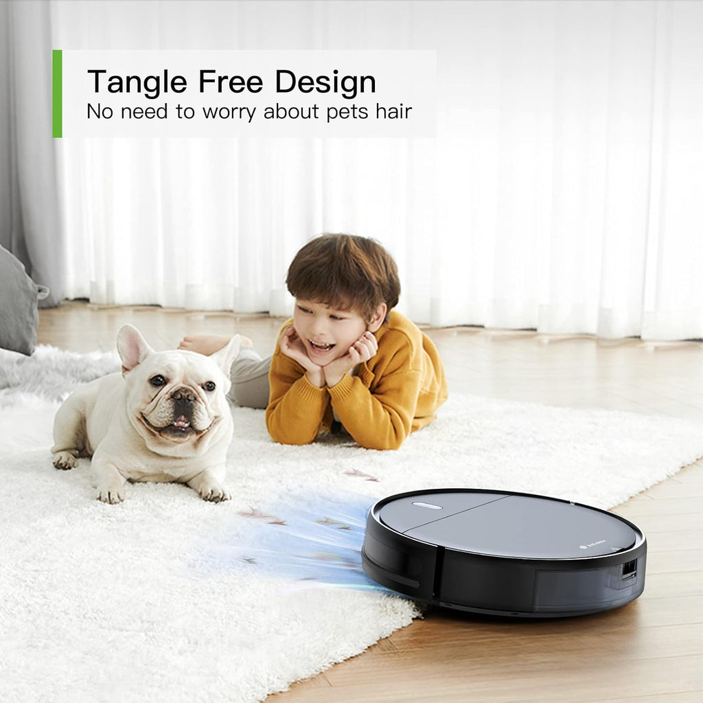 White Robot Vacuum Cleaner Q706907
