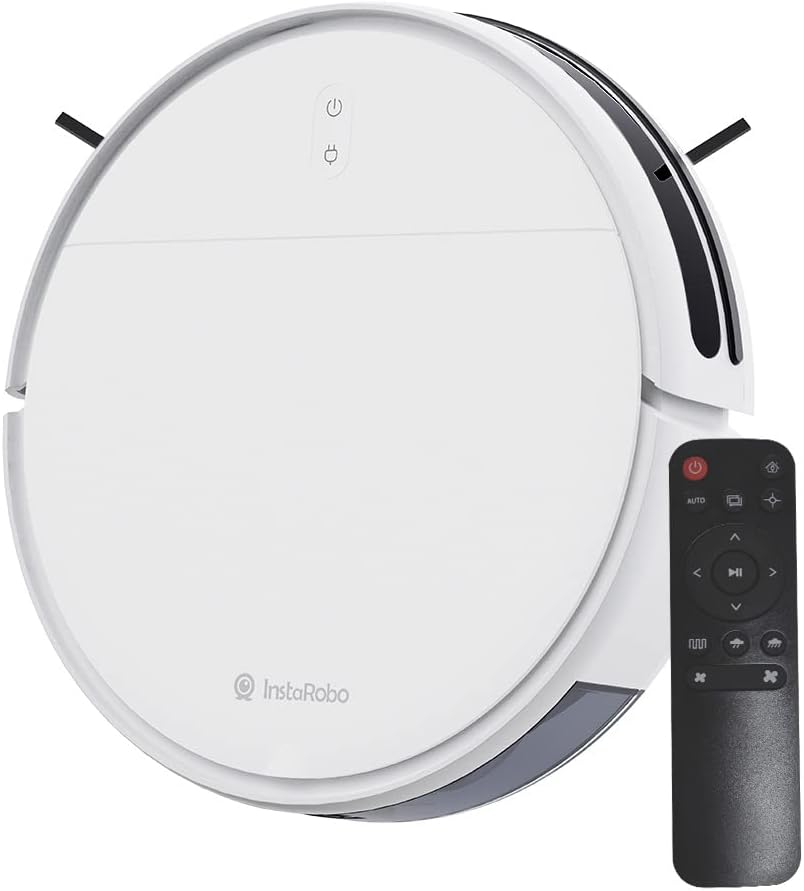 White Robot Vacuum Cleaner Q706907
