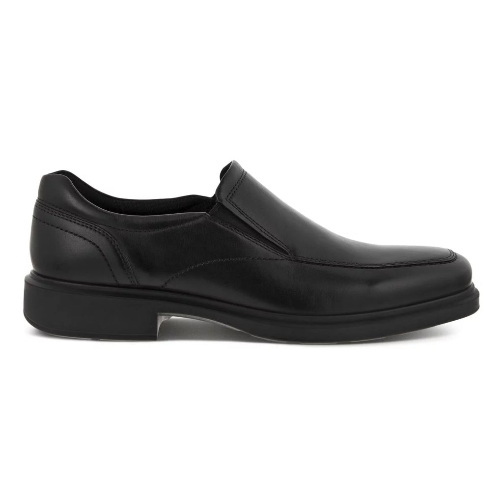 Black Leather Slip-on Shoes N48180