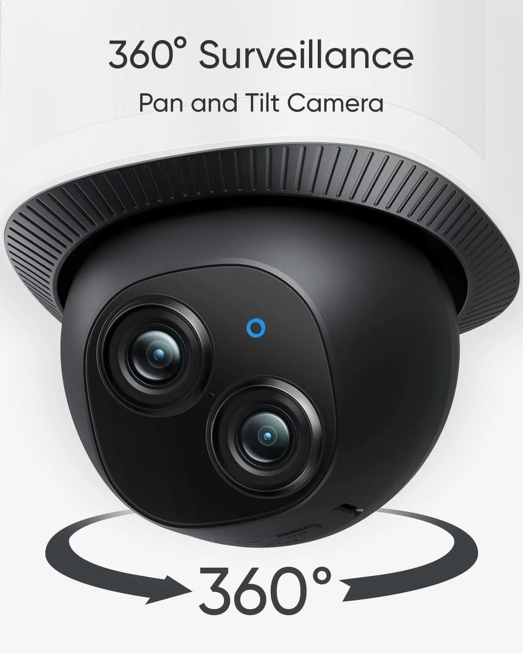Floodlight Camera, Wired Camera, 3K+2K Dual Camera, 360° Pan and Tilt, Dual-Band Wi-Fi, Local Storage N87086