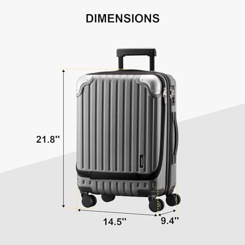 20" Hardside Carry On Suitcase with TSA Lock K364280