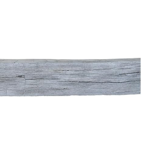 60 Inch Non-Combustible Concrete Fireplace Mantel Shelf in Rustic Sandstone A718