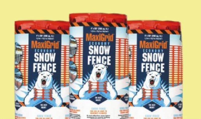 Snow Fence and Safety Net P59772