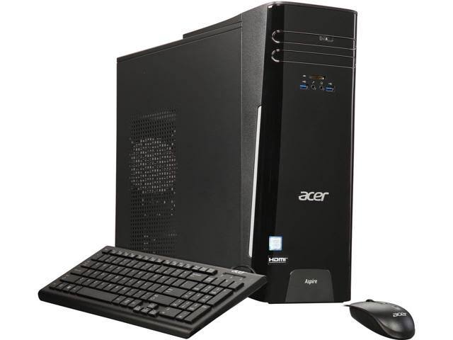 Acer Aspire TC Desktop Intel Core i3 8GB Ram 1TB HDD Windows 10 Home I475