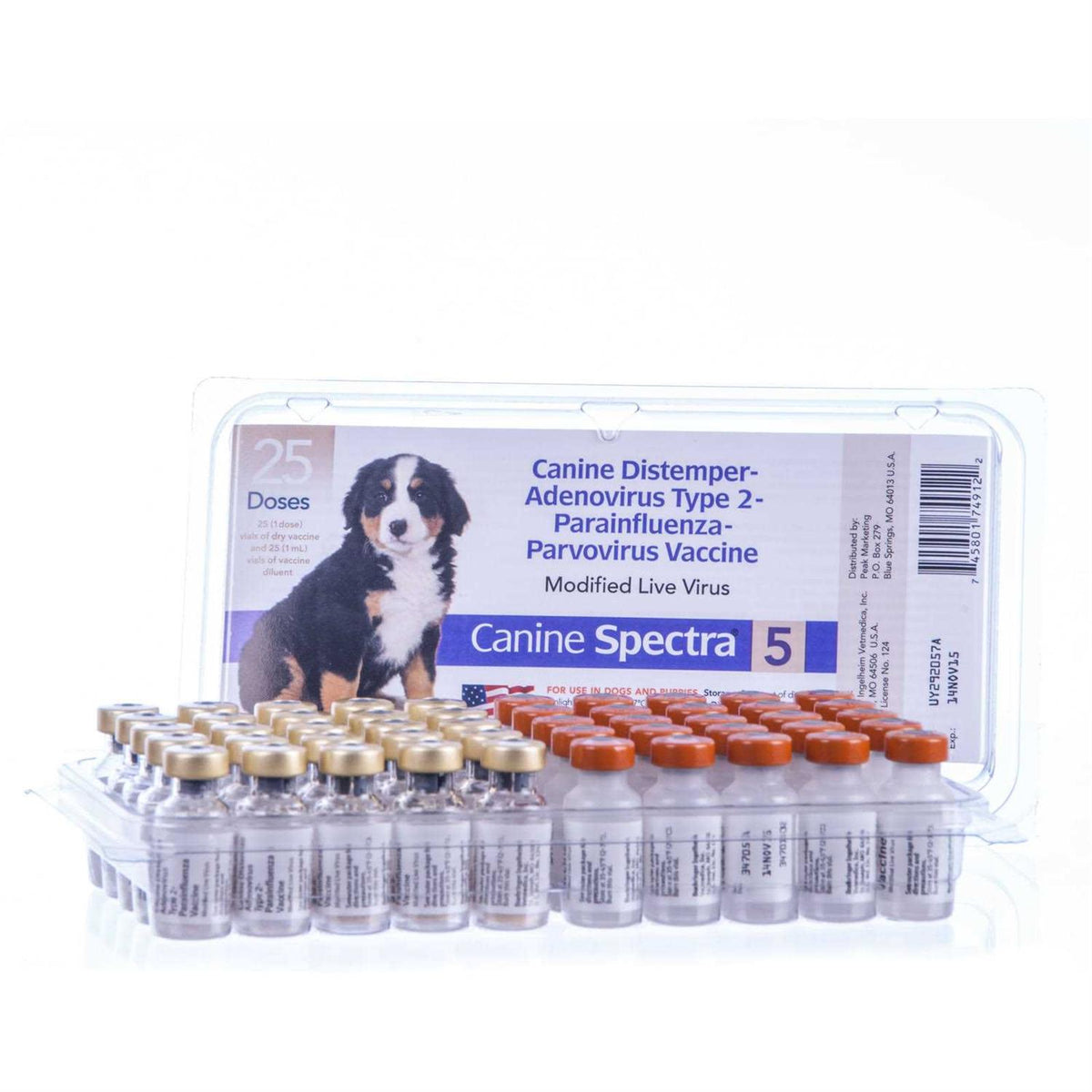 Canine Spectra 5 Dog Vaccine O9636