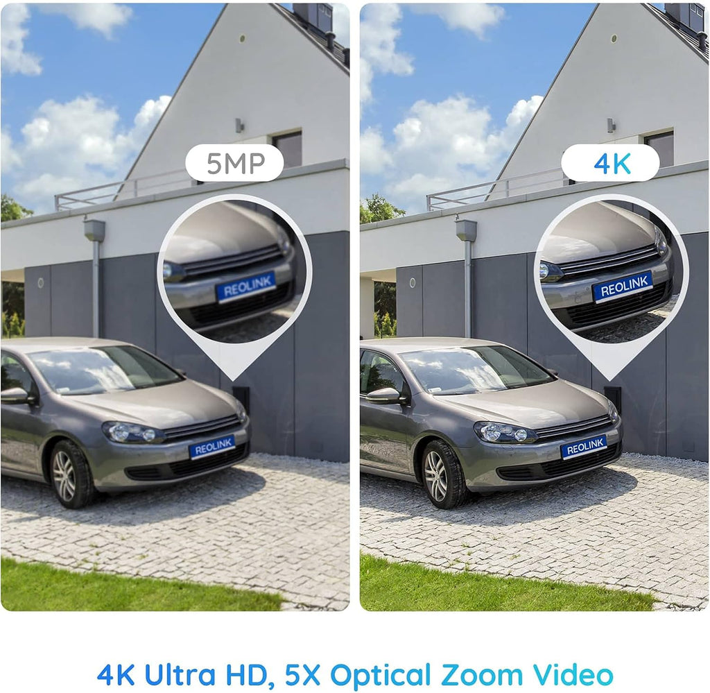 4K PoE Outdoor Security IP Camera with 5X Optical Zoom Y28075