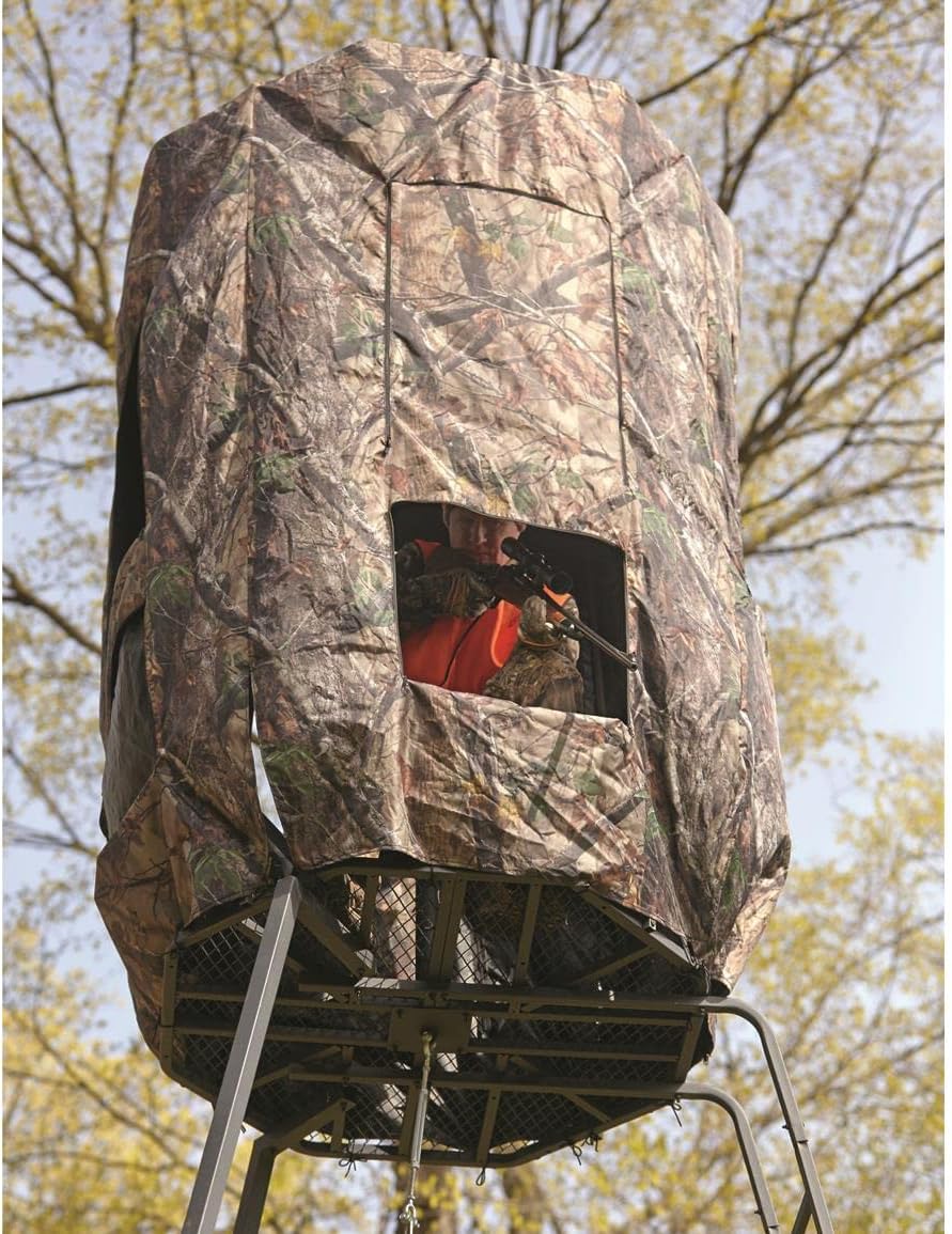 20' Tripod Hunting Deer Stand Cover, Camo C6772