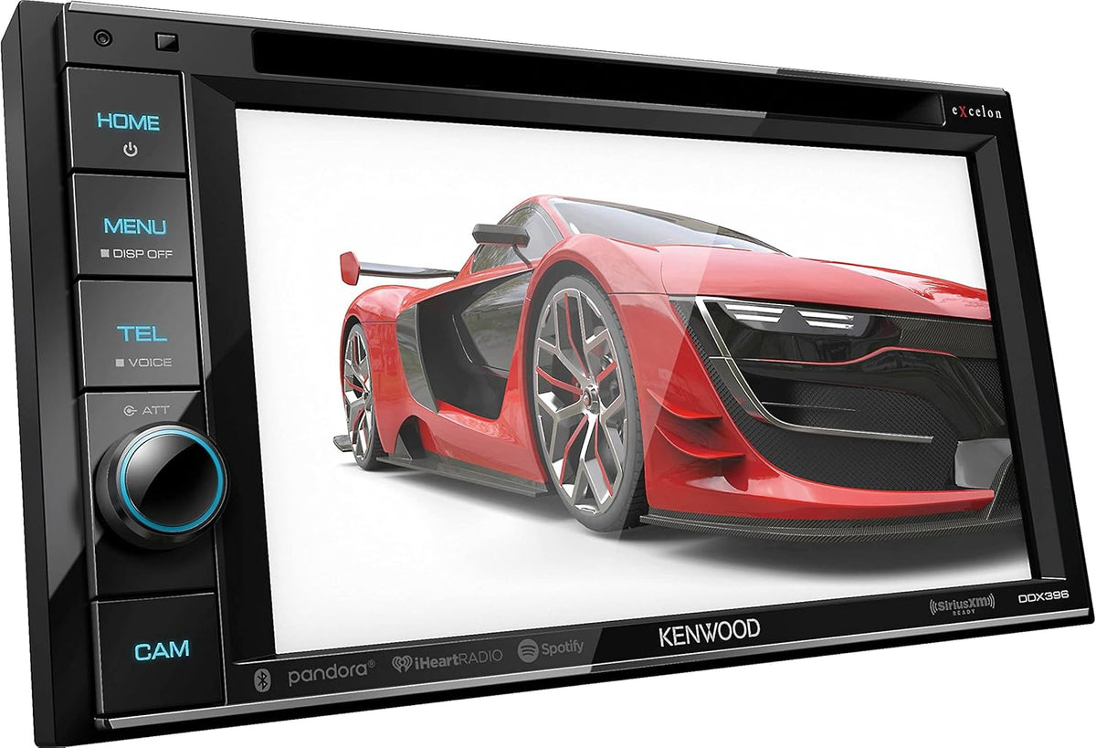 Double DIN Bluetooth Car Stereo Receiver with 6.2" Touchscreen M70538