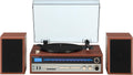 Walnut Turntable System with Bluetooth, CD, AM/FM and Speakers L467123