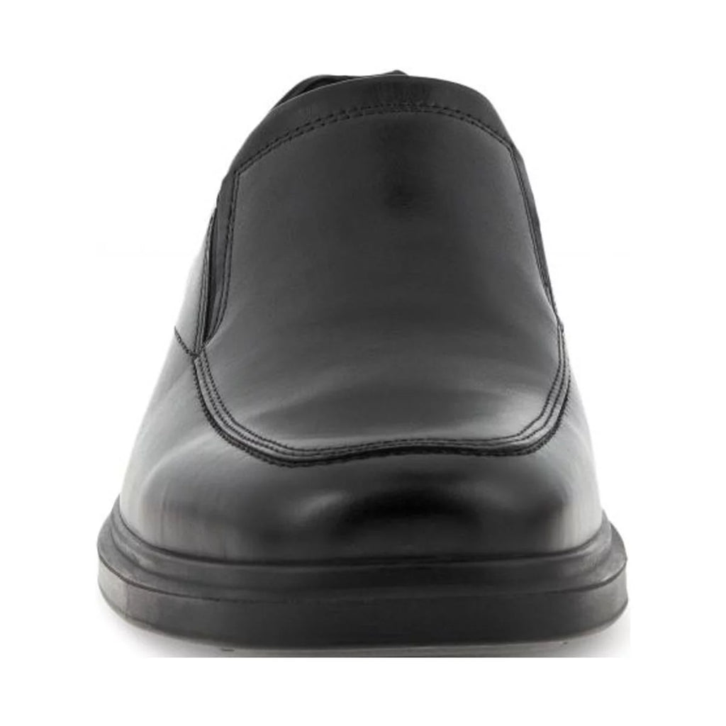 Black Leather Slip-on Shoes N48180
