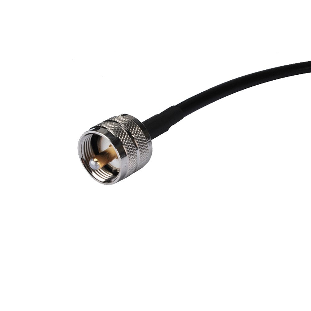 UHF PL259 Male to BNC Male Coax Cable RG58 50cm C384