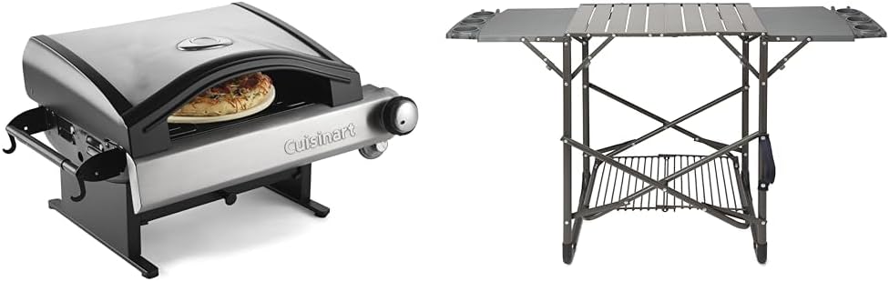 Portable Outdoor Pizza Oven & Grill Stand S2943