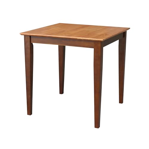 Black/Cherry Dining Table V4714