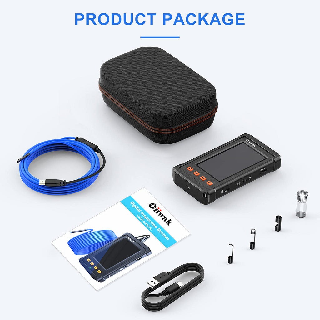 5.5mm Waterproof 1080P HD Borescope Inspection Camera T483339