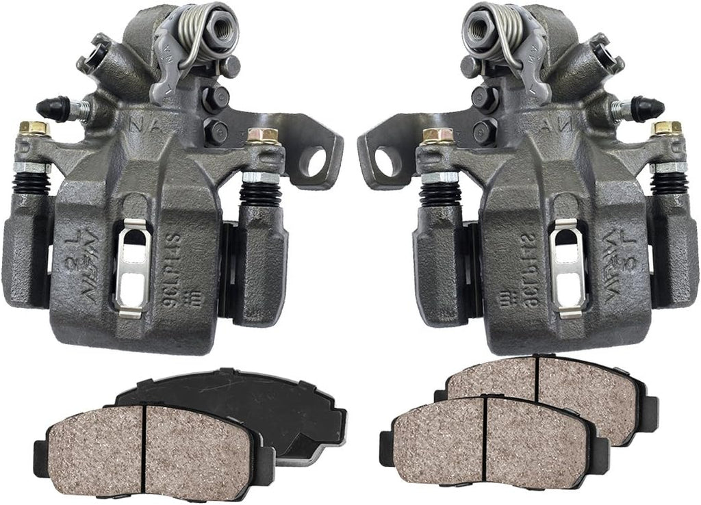 Rear Loaded Caliper Assembly Set with Ceramic Brake Pads S768176