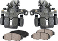 Rear Loaded Caliper Assembly Set with Ceramic Brake Pads S768176