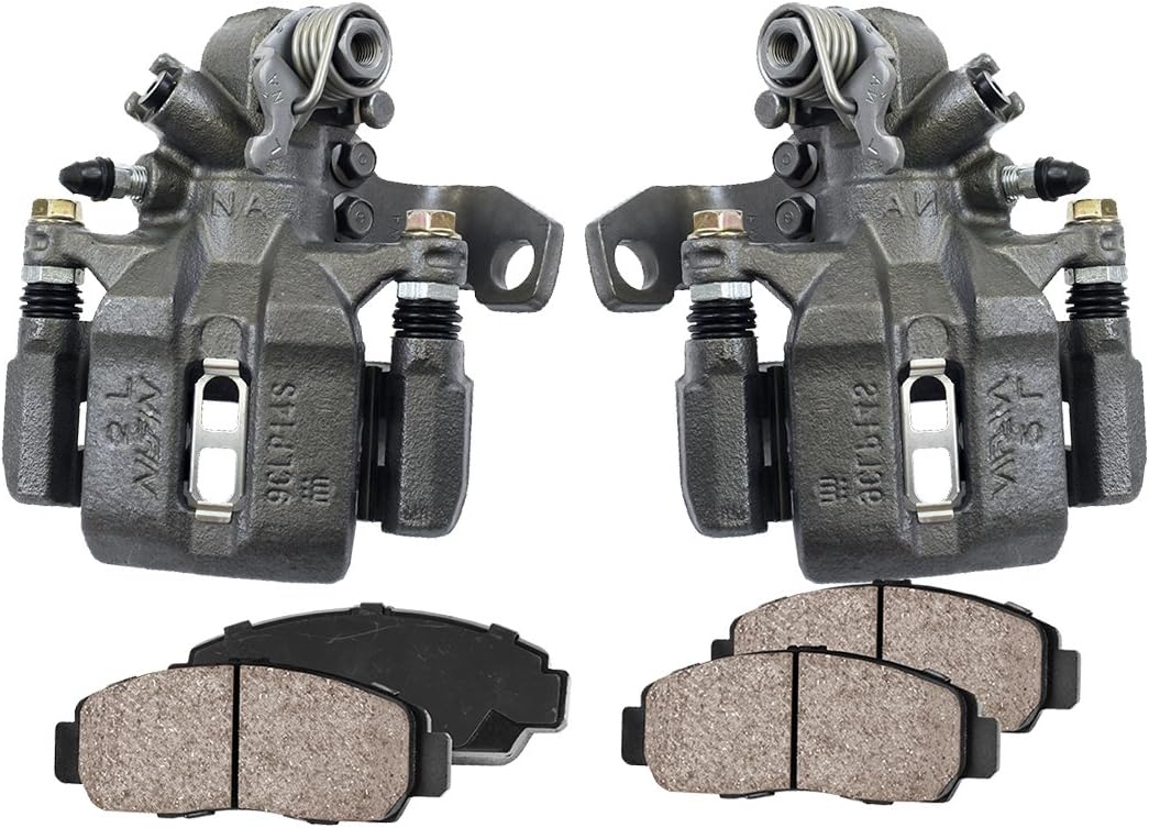 Rear Loaded Caliper Assembly Set with Ceramic Brake Pads S768176