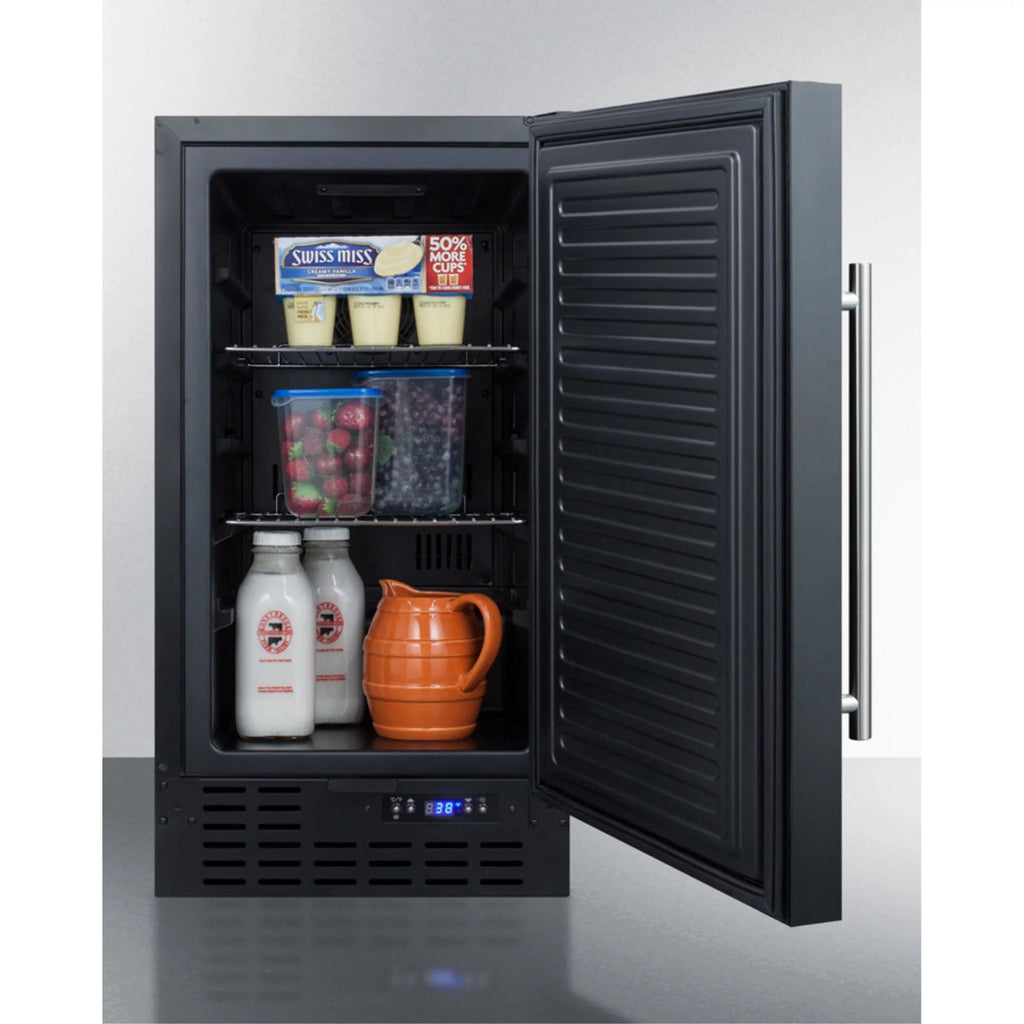 Black Compact Refrigerator C8569