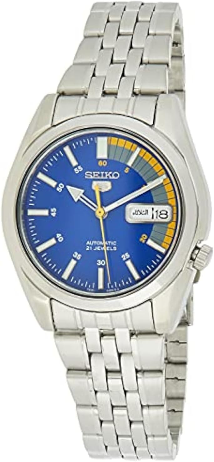 Blue Dial Silver Stainless Steel Automatic Watch X910