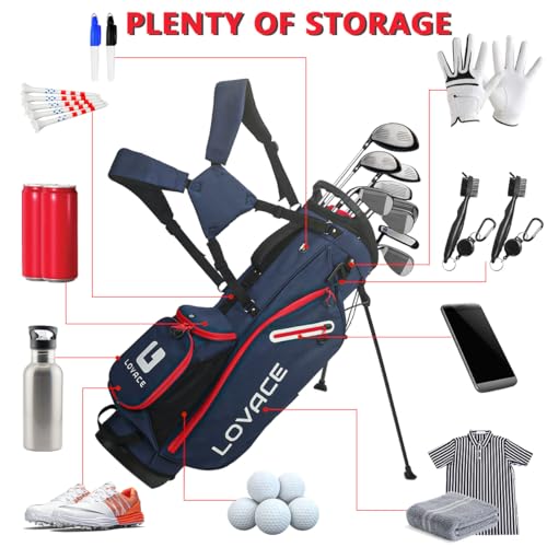 Lightweight 14-Way Golf Stand Bag Q7515