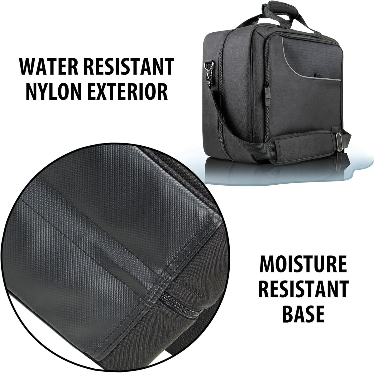 Audio Mixer Travel Case with Scratch-Resistant Interior W9178