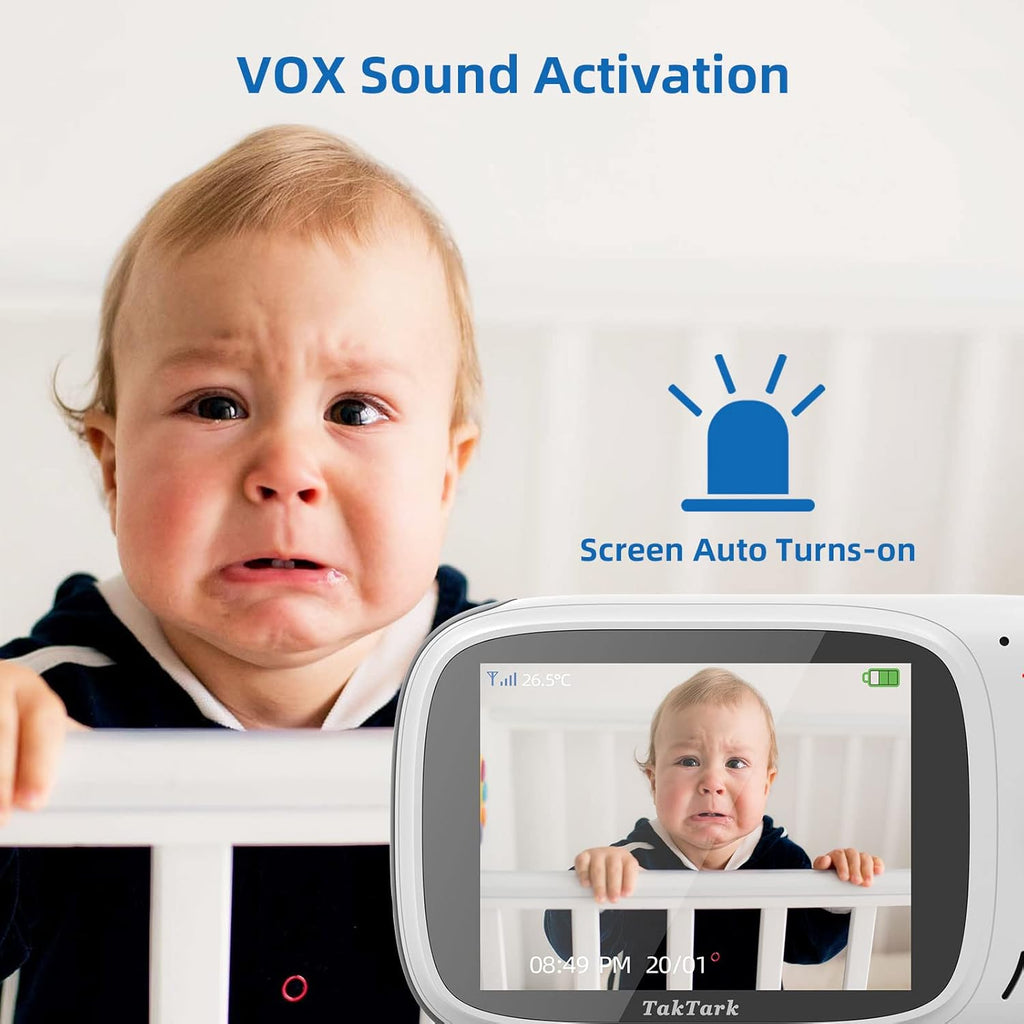 Baby Monitor with Camera and Audio, No WiFi, Night Vision U9139