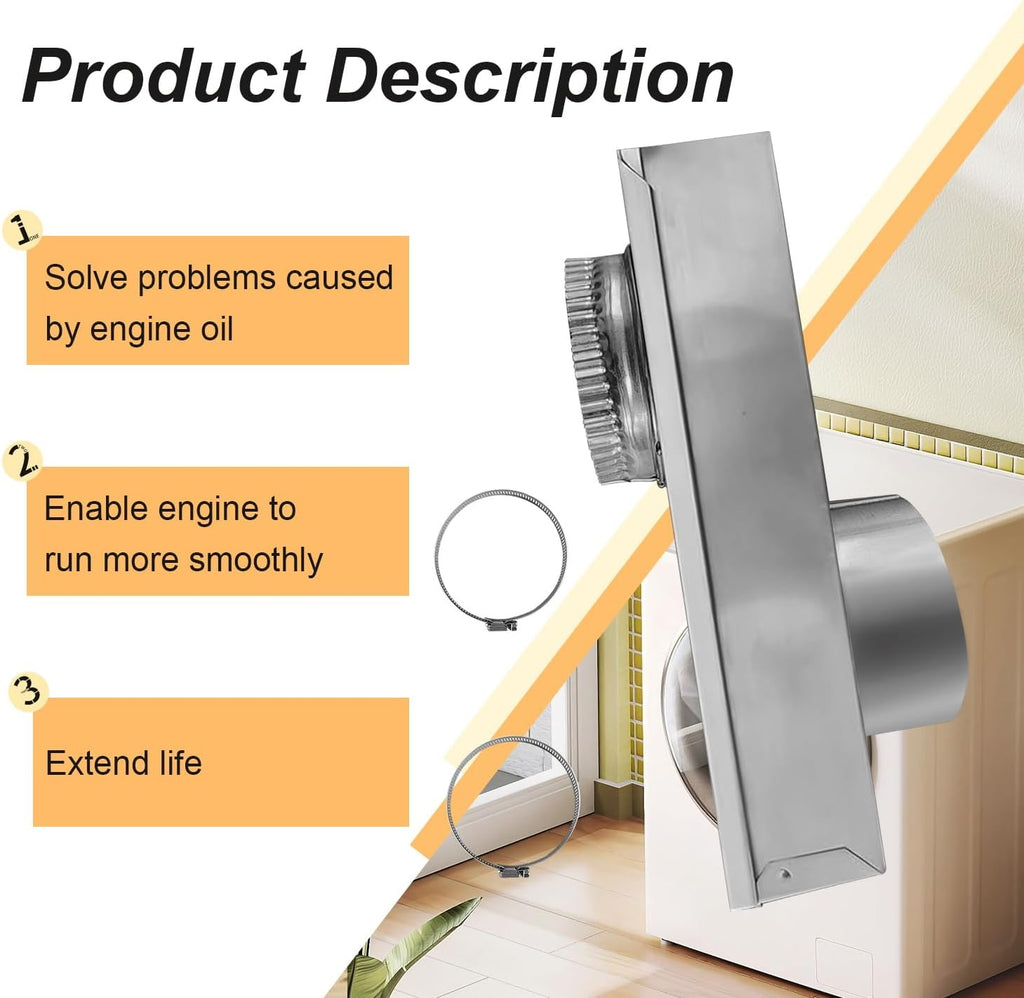 Aluminum Adjustable Dryer Vent Pipe H408163