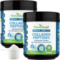 Collagen Peptides Powder Unflavored Hydrolyzed Collagen Protein Powder Type 1, 2 & 3 Grass Fed, 11g Per Serving G493424