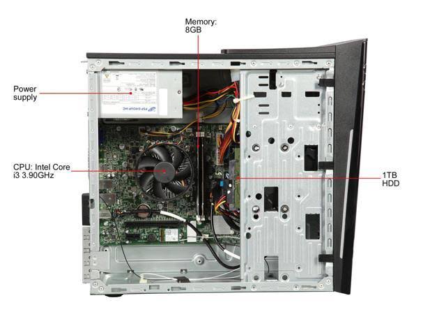 Acer Aspire TC Desktop Intel Core i3 8GB Ram 1TB HDD Windows 10 Home I475