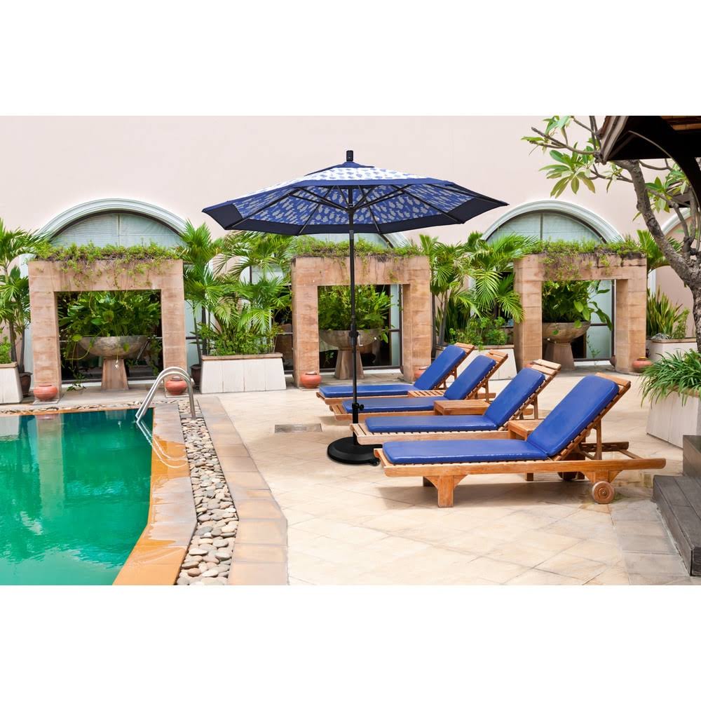11' Aluminum Market Umbrella Collar Tilt R346