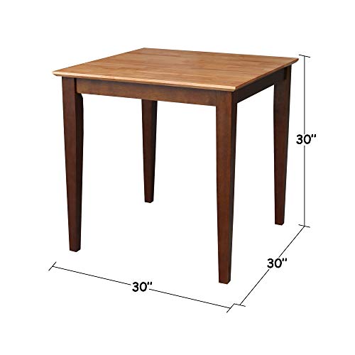 Black/Cherry Dining Table V4714