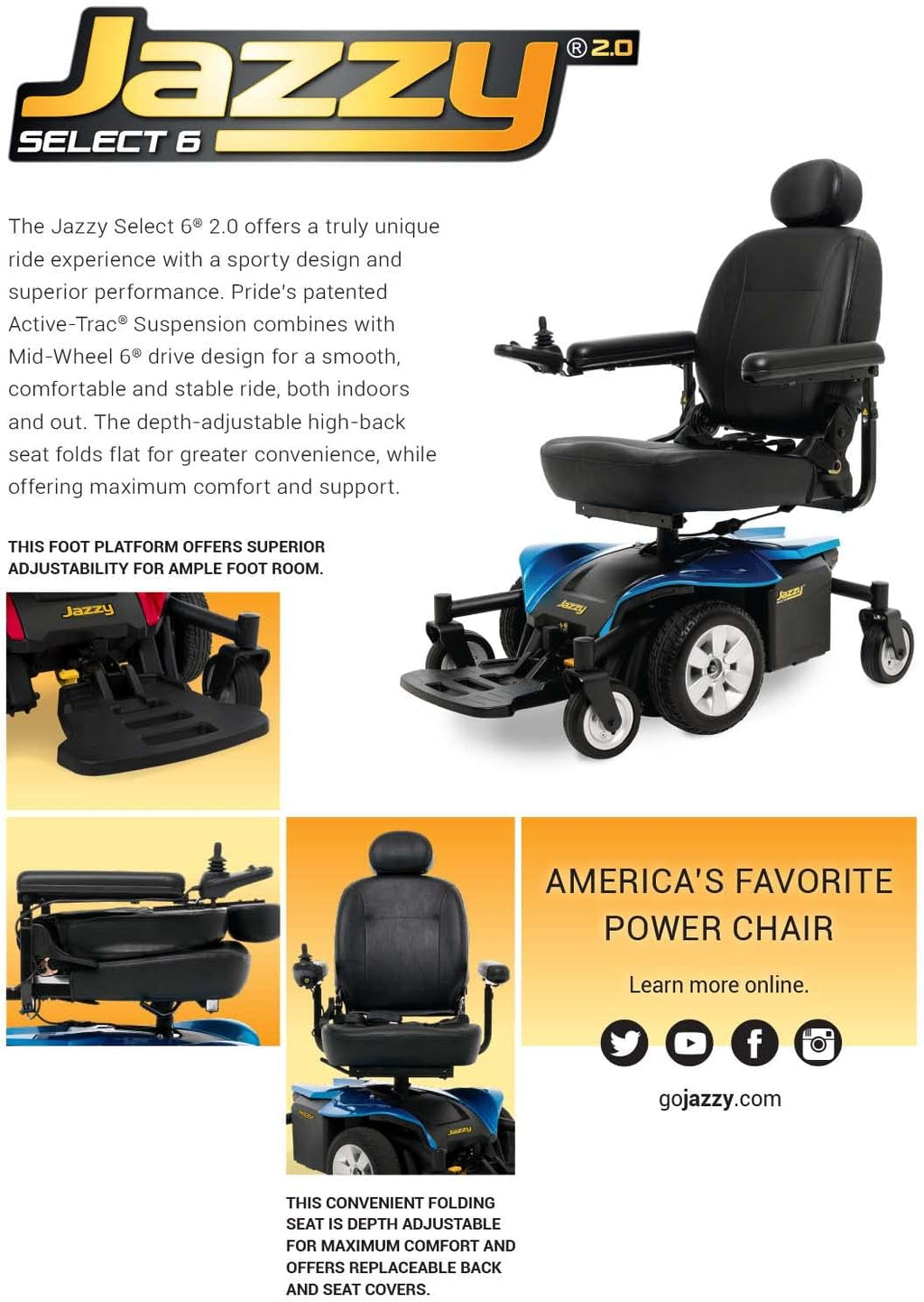 Red Mid Wheel Drive Power Chair B48138