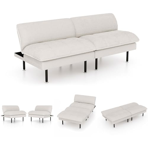 Green 4 in 1 Convertible Futon Sofa Bed H343317