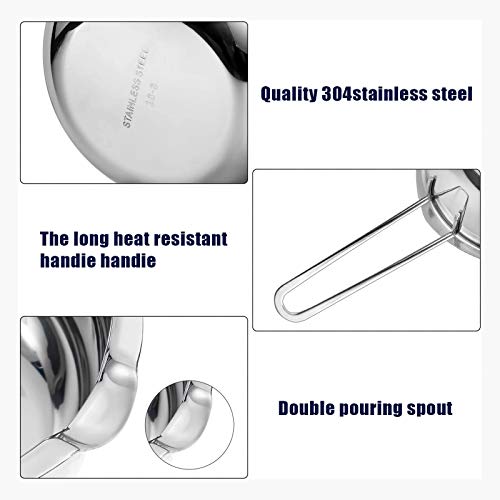 18/8 Steel Double Boiler Pot Set, 2 Cup Capacity F779757