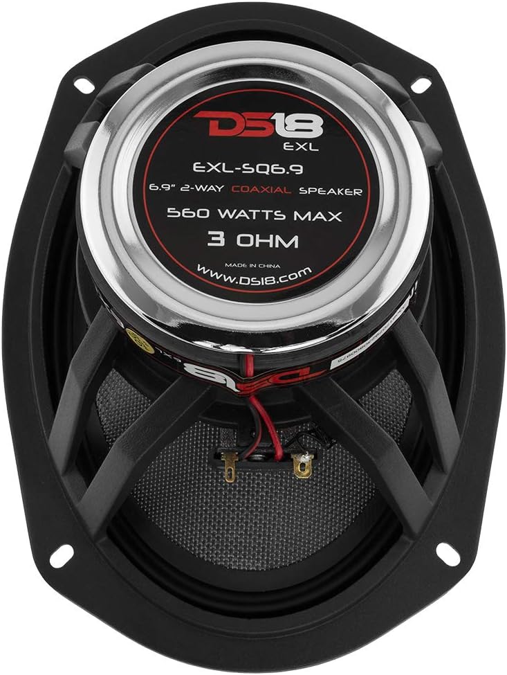 6X9 Inch 3-Ohm 2-Way Coaxial Car Speakers Set of 2 W270482